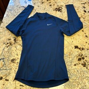 Nike Dri Fit Mock Turtle Neck Training Shirt